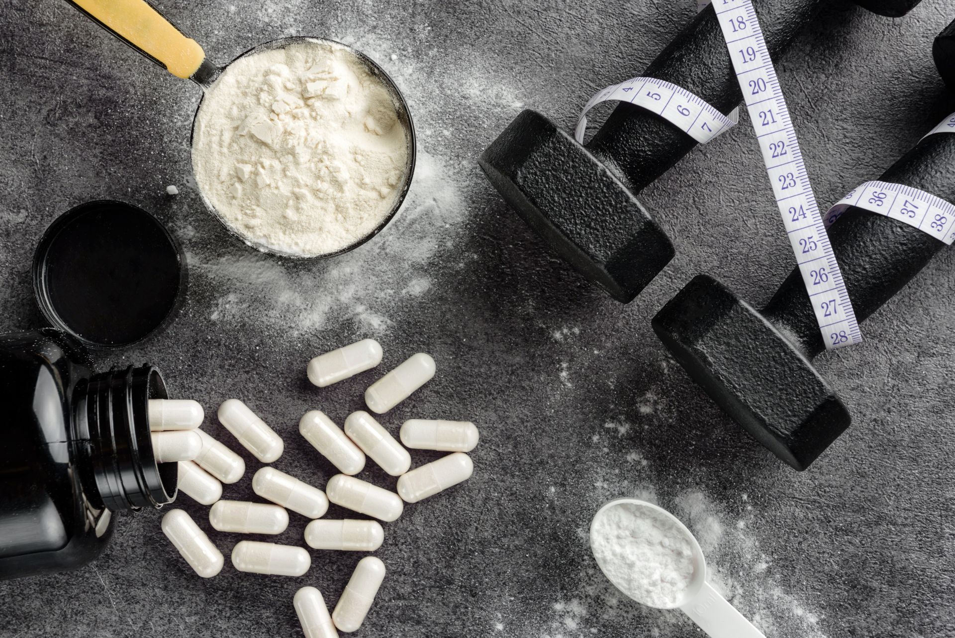 How does creatine affect strength?